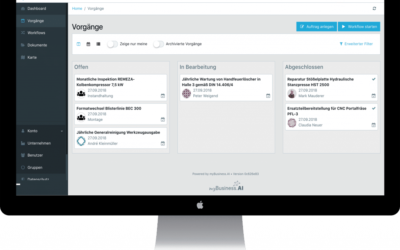 Mit myBusiness.AI schnell und einfach Prozesse digitalisieren
