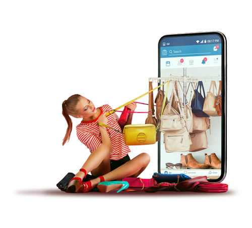 shoppable-link mobile moseven